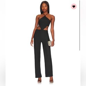 Superdown Kelsie Halter Jumpsuit
